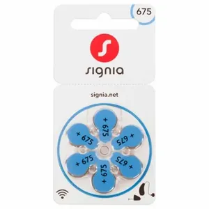 Батарейки для слуховых аппаратов Signia