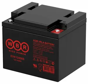 Аккумулятор герметичный 12В 45Ач WBR EVX